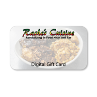Rashe's Cuisine Digital Gift Card